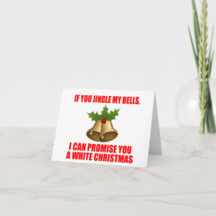 Carte Funny Pick Up Line pour Noël