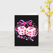 Carte Funny Preppy 67 Saint-Valentin Six Sept Dés 6 pour (Fleur jaune)