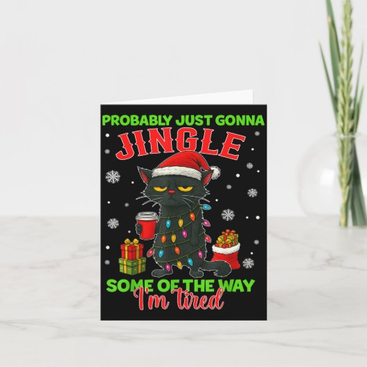 Carte Funny Probably Just Gonna Jingle Some Of The Way I (Devant)