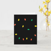 Carte Funny Probably Just Gonna Jingle Some Of The Way I (Fleur jaune)