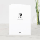 Carte Funny Pun Avoid the Copse Happy Birthday (Dos)
