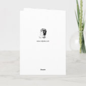 Carte Funny Pun Carrion Bagage Joyeux Anniversaire (Dos)