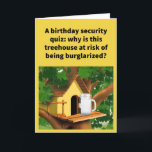 Carte Funny Pun Door est un Jar Joyeux anniversaire<br><div class="desc">J'ai toujours pensé que le terme "la porte est ajar" était un peu bizarre. Dans ma tête, j'ai toujours imaginé un vrai pot de maçon où se trouverait la porte normale. Je suppose que ma blague dépend de ma capacité embryonnaire à manipuler le logiciel graphique. S'il vous plaît profiter de...</div>
