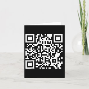 Carte Funny Qr Président Trump 4547 Trump Code de danse 