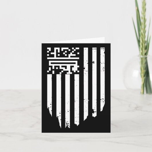 Carte Funny Qr President Trump Dance Code (Devant)