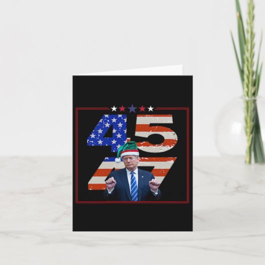 Carte Funny Qr President Trump Dance Code (sur Byck) 8 (Devant)