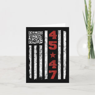 Carte Funny Qr President Trump Dance Code Trump 4547 (su