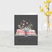 Carte Funny Quote New Chapter Begins Retired 2025 Floral (Fleur jaune)