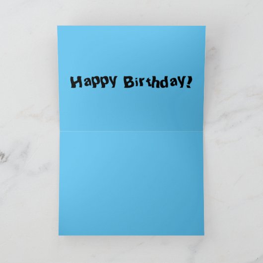 Carte Funny Red Graphic Fishaholic Mens Design (Intérieur)