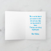 Carte Funny Red Parrot Get Well Card (Intérieur)