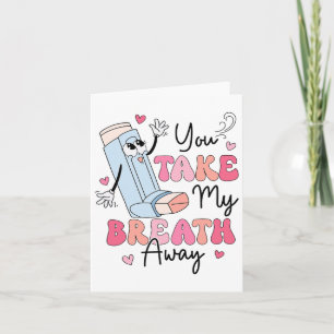 Carte Funny Respiratory Valentines Day Rt Lung Squad Val