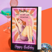 Carte Funny Retro Birthday Card Best Friend-Sassy-Martin