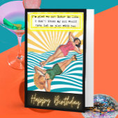 Carte Funny Retro Birthday Card Best Friend-Sassy-Play
