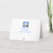 Carte Funny Ridiculisé Chat Anniversaire (Dos)