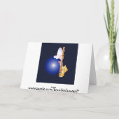 Carte Funny Rocket Birthday Grandson (Dos)