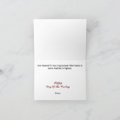 Carte Funny Romantique Cowboy Lover Card (Intérieur)