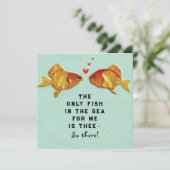 Carte Funny Romantique Saint-Valentin (Debout devant)