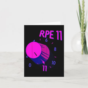 Carte Funny Rpe 11 Poids Bodybuilding Fitness Gy