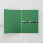 Carte Funny Saint Patrick's Day Card (Intérieur)