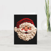 Carte Funny Santa Claus Crochet Christmas Xmas Pajamas H (Devant)