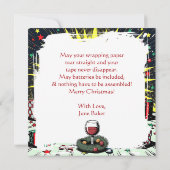 Carte Funny Sarcastic Christmas Humor (Dos)