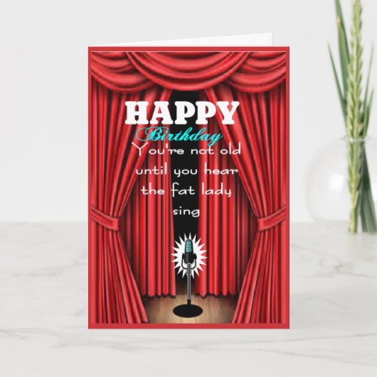 Carte Funny sarcastic happy birthday wish (Devant)