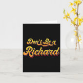 Carte Funny Sarcastic Saying Joke Meme Print - Don't Be  (Fleur jaune)