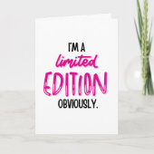 Carte Funny Sarcastic Self-Love Quote (Devant)