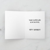 Carte Funny sarcastique 50e anniversaire (Intérieur)