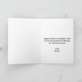 Carte Funny Sausage Chien Snarky Husband 60e anniversair (Intérieur)