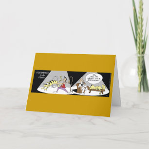 Carte Funny Siegfried et Freud Card