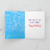 Carte Funny Singing Monkey Birthday (Intérieur)