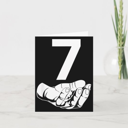 Carte Funny Six Seven Gen Alpha Slang Meme 6 7 Matching (Devant)