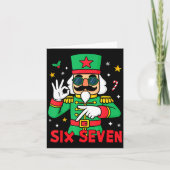 Carte Funny Six Seven Meme Christmas Nutcracker Saying 6 (Devant)