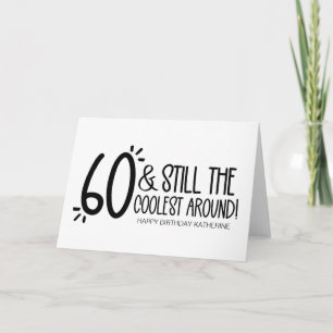 Carte Funny Sixty Vieillir 60E Anniversaire Pour Ami