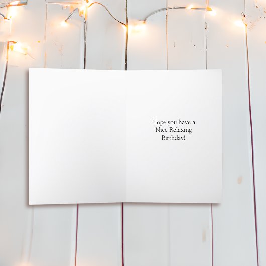 Carte Funny Sloth Joyeux anniversaire