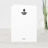 Carte Funny Smooth Collie Rough Collie BFF Anniversary (Dos)