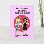 Carte Funny Special Birthday Wish<br><div class="desc">Funny Birthday Greeting Card for a woman</div>
