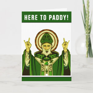 Carte Funny St. Patrick's Day Birthday Card