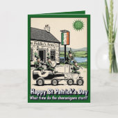 Carte Funny St Patrick's Day Card (Devant)
