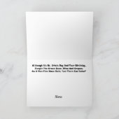 Carte Funny St. Urho's Day Birthday Card pour le 16 mars (Intérieur)