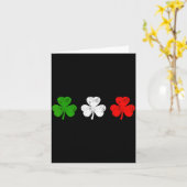Carte Funny Still Italian Shamrocks St Patricks Day Men (Fleur jaune)