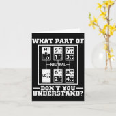 Carte Funny Trucker Design For Men Big Rig Trucker Truck (Fleur jaune)