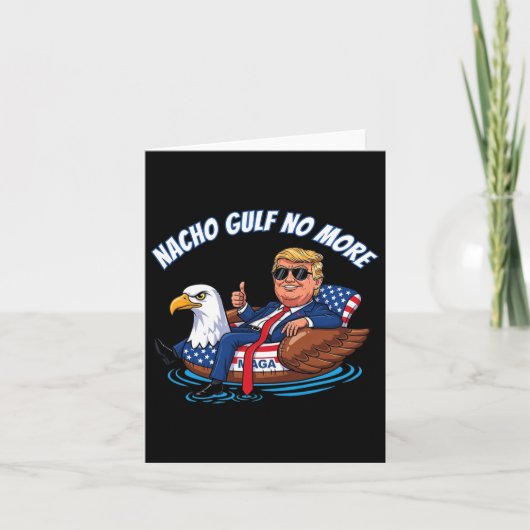 Carte Funny Trump Nacho Golfe Plus De Chemise Voiture Po (Devant)