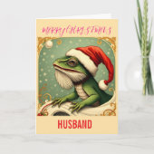 CARTE FUNNY TYPOGRAPHY CHRISTMAS (Devant)