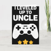 Carte Funny Uncle Art For Uncle Men From New Promoted To (Devant)