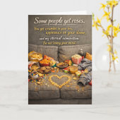 Carte Funny Valentine’s Cards for Moms (Fleur jaune)