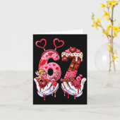 Carte Funny Valentine's Day 67 Meme Hands Six Seven Cud  (Fleur jaune)