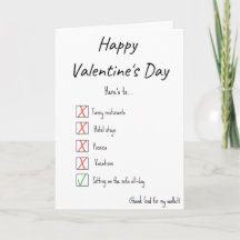 Funny Valentines Day Card