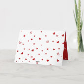 Carte Funny Valentines Day Random Guy Dating App Card (Dos)